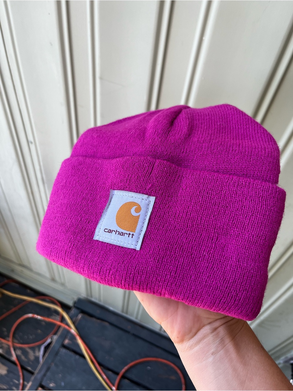 Carhartt Fuchsia Beanie Hat